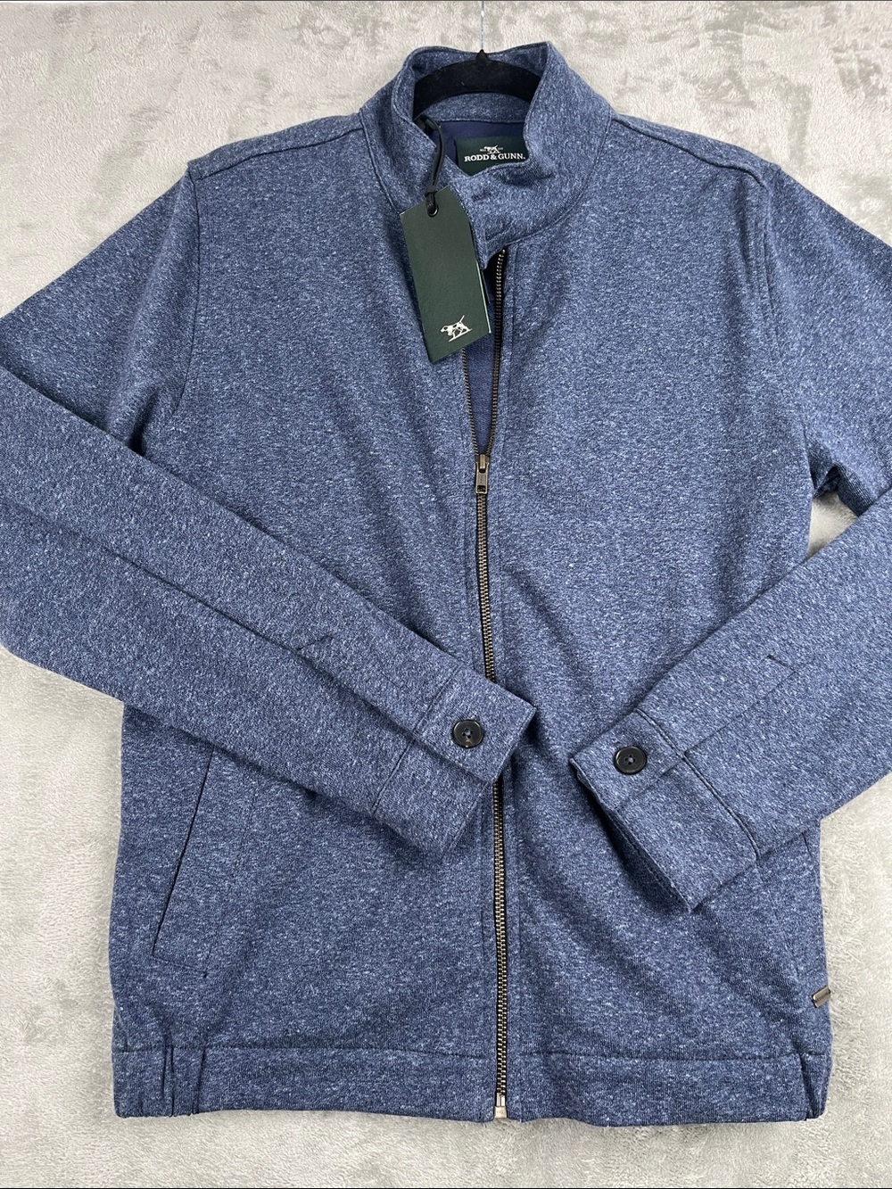 NEW Rodd & Gunn XS Croften Downs Jacket Cotton Jacket in Blue